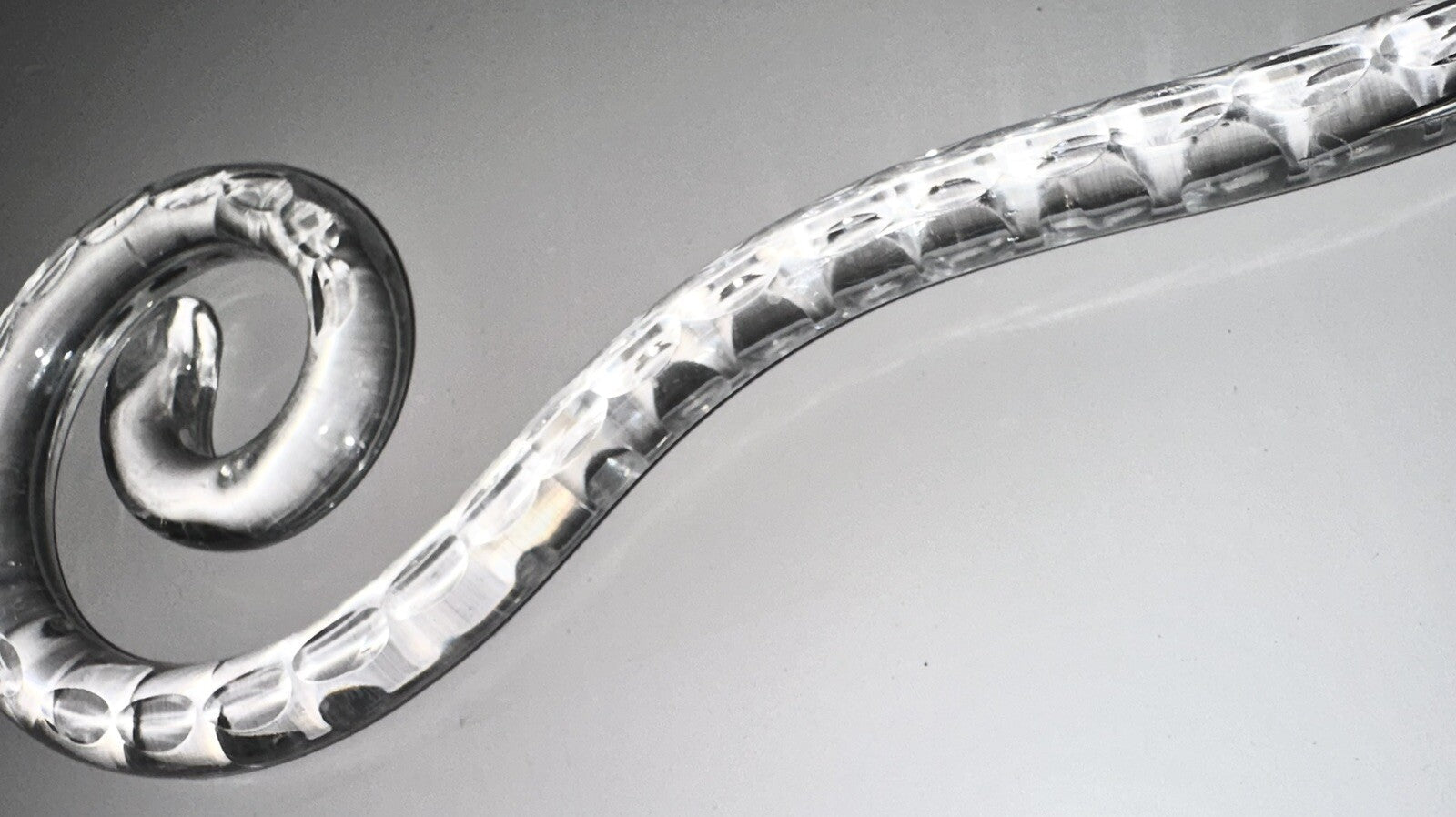 Vintage Set of 2 Lovely Cut Glass Chandelier Arm Scrolls 9" - AntiquesEtceteraVintage Set of 2 Lovely Cut Glass Chandelier Arm Scrolls 9"UnbrandedAntiquesEtcetera