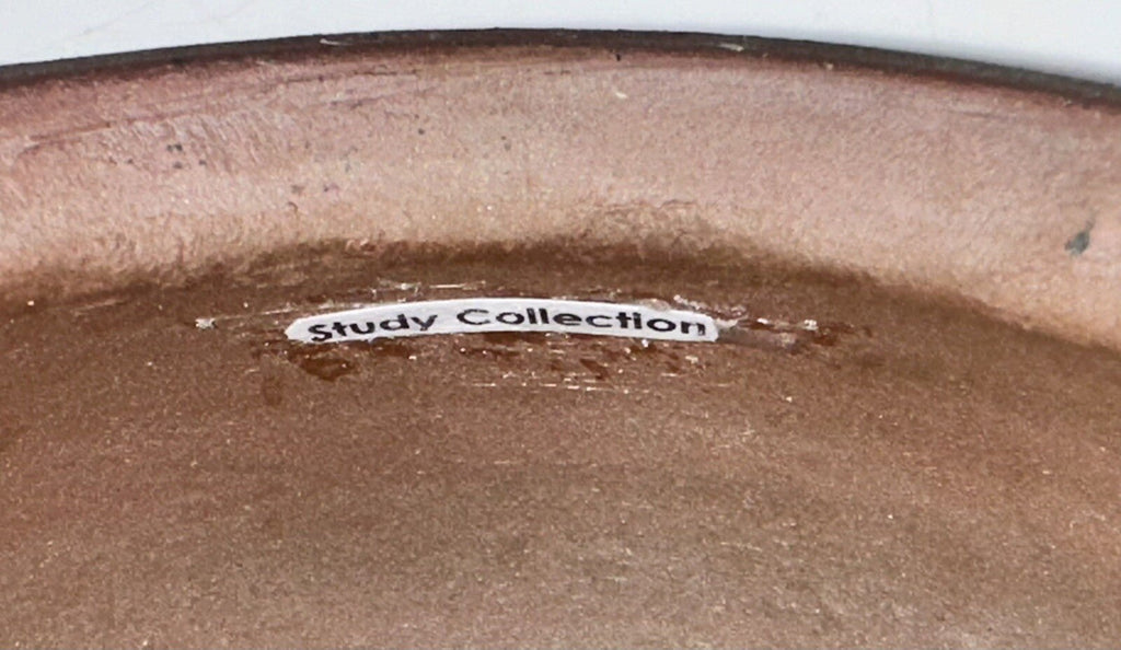 Vtg Antique Clay Pottery Lidded Sugar Bowl Jefferson Foundation Study Collection - AntiquesEtceteraVtg Antique Clay Pottery Lidded Sugar Bowl Jefferson Foundation Study CollectionUnbrandedAntiquesEtcetera