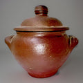 Vtg Antique Clay Pottery Lidded Sugar Bowl Jefferson Foundation Study Collection - AntiquesEtceteraVtg Antique Clay Pottery Lidded Sugar Bowl Jefferson Foundation Study CollectionUnbrandedAntiquesEtcetera