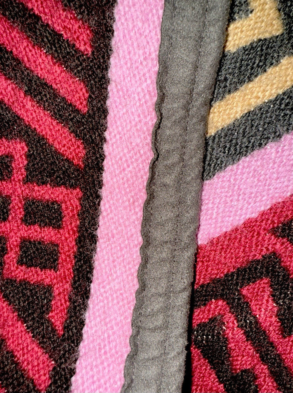 Vtg Wool Rug / Blanket Native American Style Vibrant Geometric 66 x 81 Banded - AntiquesEtceteraVtg Wool Rug / Blanket Native American Style Vibrant Geometric 66 x 81 BandedHandmadeAntiquesEtcetera