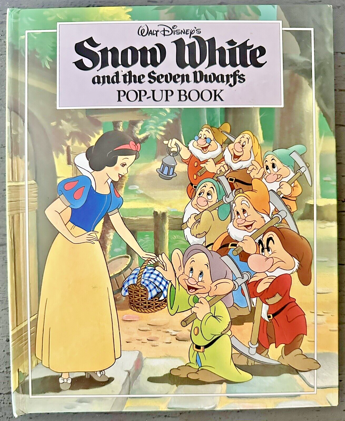 Walt Disney's Snow White and the Seven Dwarfs: Pop Up Book Hardcover 1993 - AntiquesEtceteraWalt Disney's Snow White and the Seven Dwarfs: Pop Up Book Hardcover 1993DisneyAntiquesEtcetera