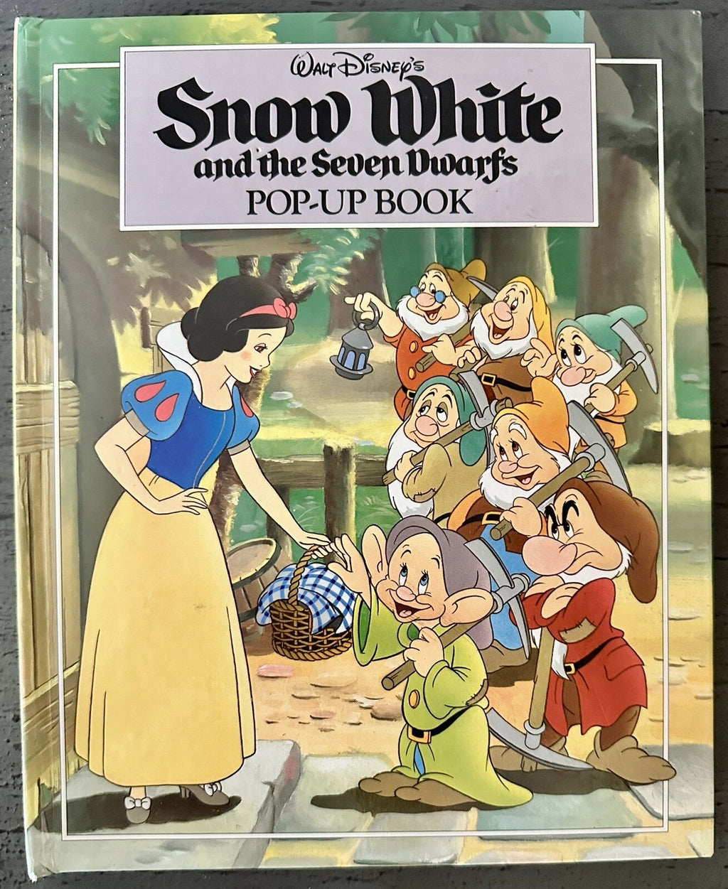 Walt Disney's Snow White and the Seven Dwarfs: Pop Up Book Hardcover 1993 - AntiquesEtceteraWalt Disney's Snow White and the Seven Dwarfs: Pop Up Book Hardcover 1993DisneyAntiquesEtcetera