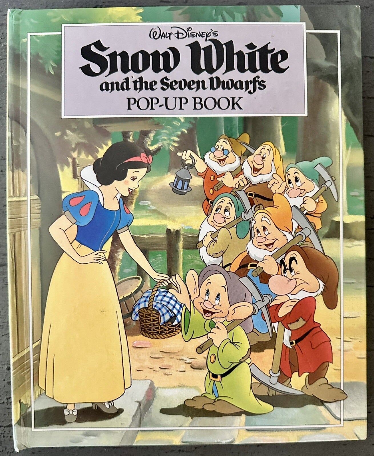 Walt Disney's Snow White and the Seven Dwarfs: Pop Up Book Hardcover 1993 - AntiquesEtceteraWalt Disney's Snow White and the Seven Dwarfs: Pop Up Book Hardcover 1993DisneyAntiquesEtcetera