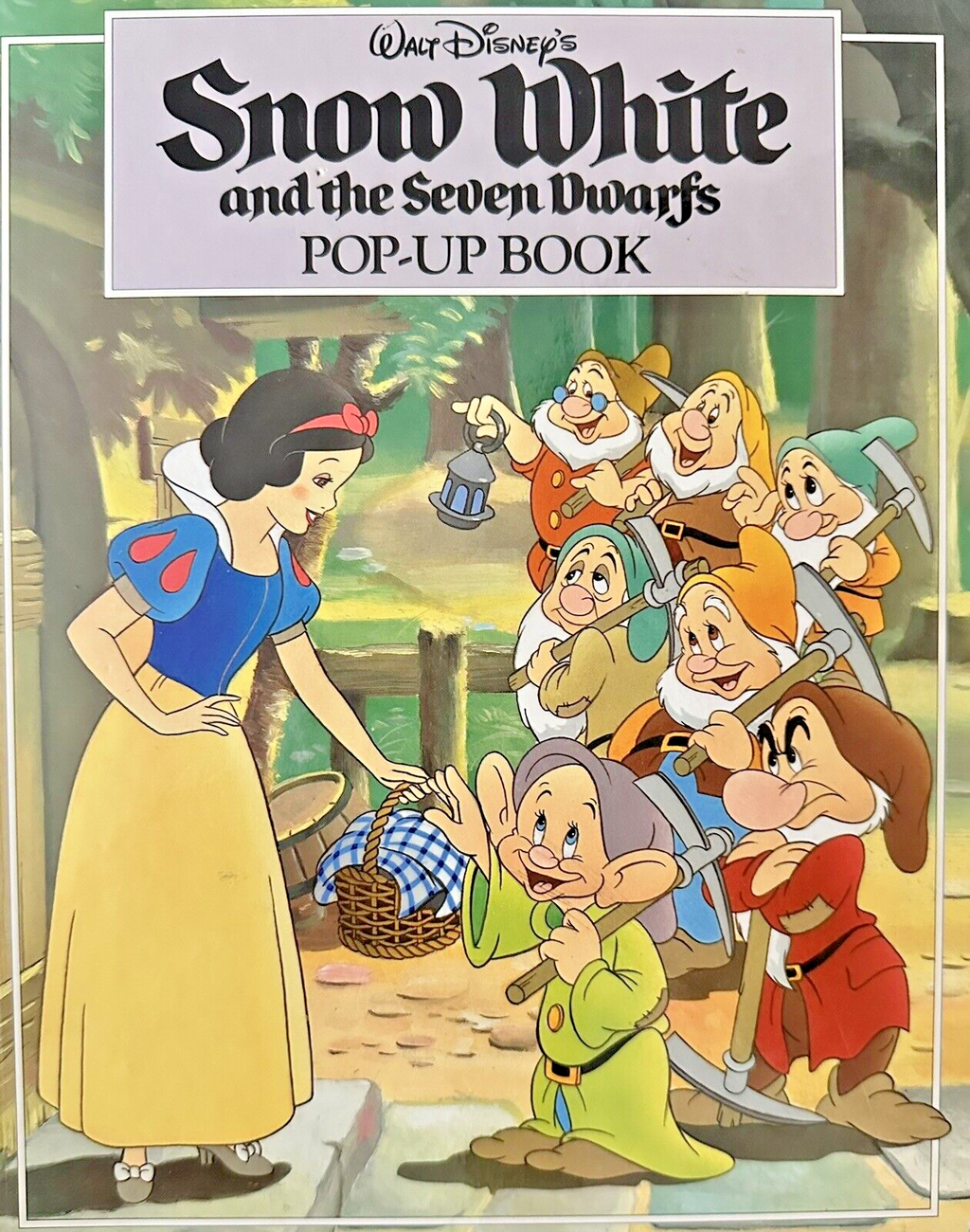 Walt Disney's Snow White and the Seven Dwarfs: Pop Up Book Hardcover 1993 - AntiquesEtceteraWalt Disney's Snow White and the Seven Dwarfs: Pop Up Book Hardcover 1993DisneyAntiquesEtcetera