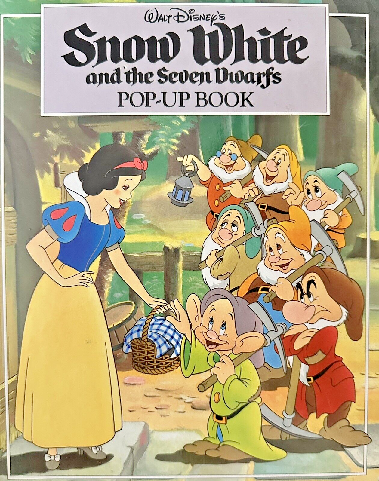 Walt Disney's Snow White and the Seven Dwarfs: Pop Up Book Hardcover 1993 - AntiquesEtceteraWalt Disney's Snow White and the Seven Dwarfs: Pop Up Book Hardcover 1993DisneyAntiquesEtcetera