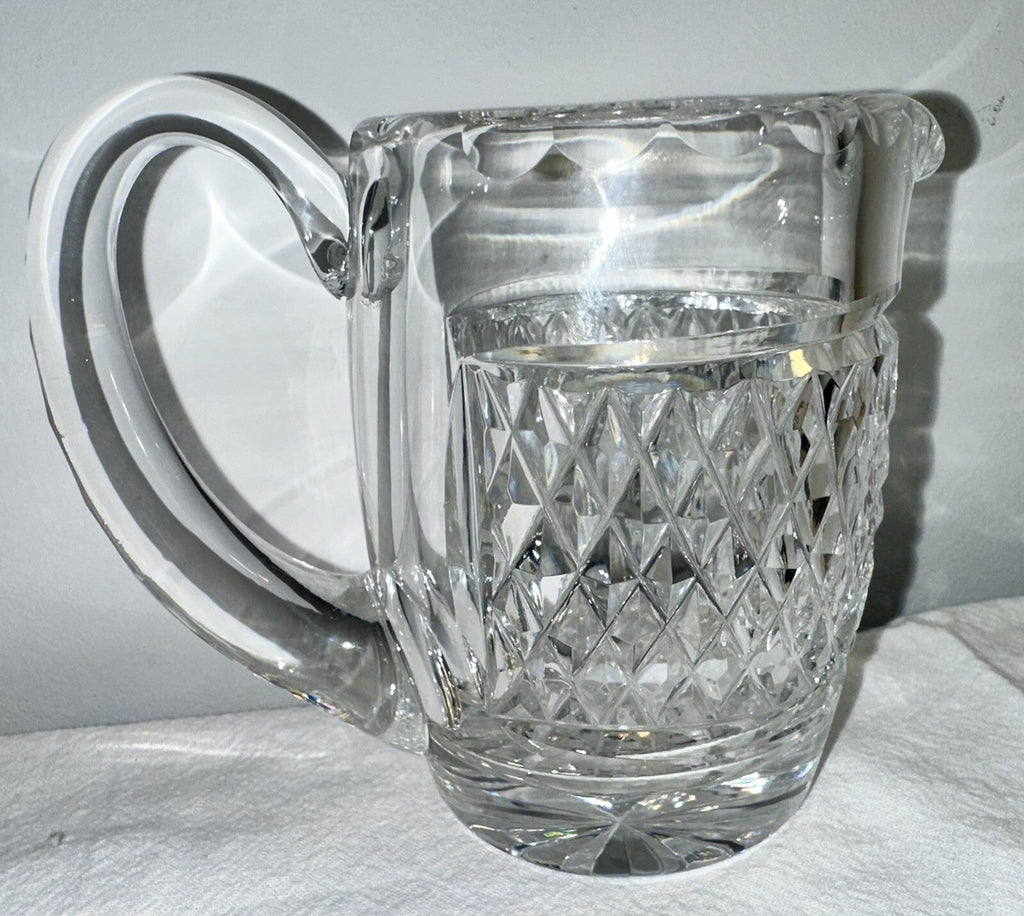 Waterford Crystal Alana Pattern Creamer 4" Pitcher Made in Ireland - AntiquesEtceteraWaterford Crystal Alana Pattern Creamer 4" Pitcher Made in IrelandWaterfordAntiquesEtcetera
