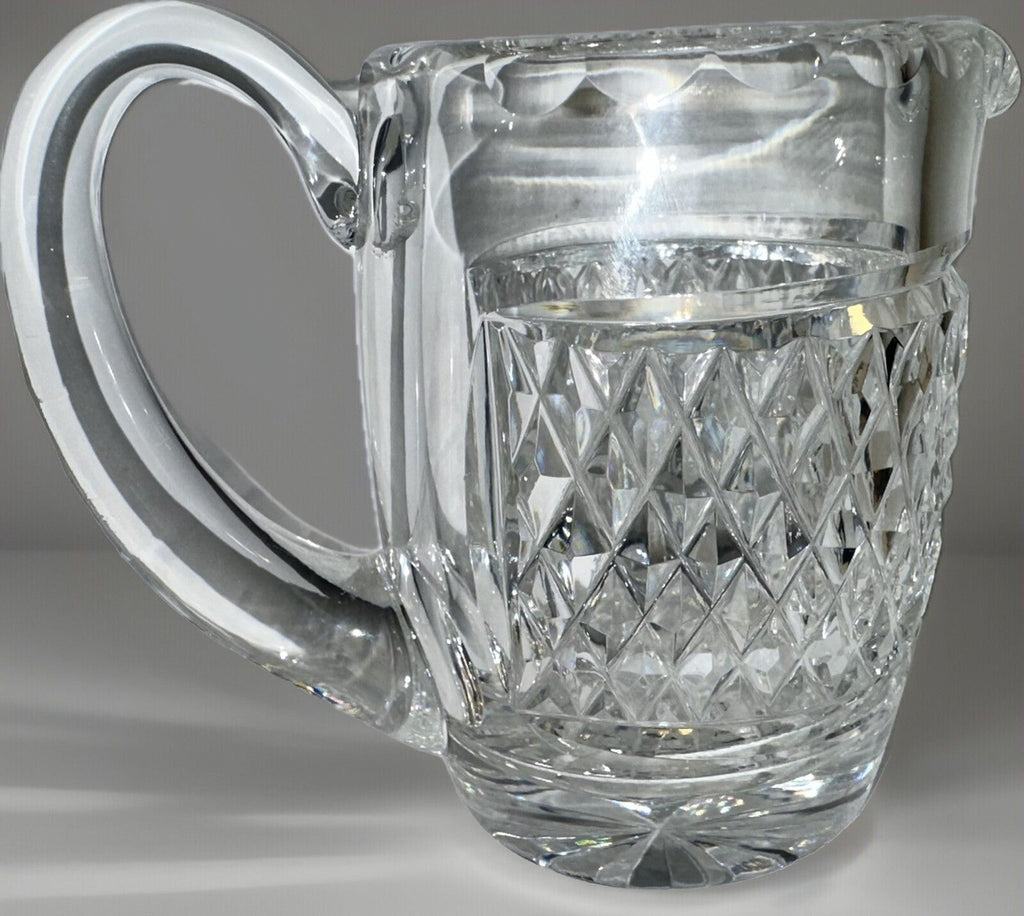 Waterford Crystal Alana Pattern Creamer 4" Pitcher Made in Ireland - AntiquesEtceteraWaterford Crystal Alana Pattern Creamer 4" Pitcher Made in IrelandWaterfordAntiquesEtcetera