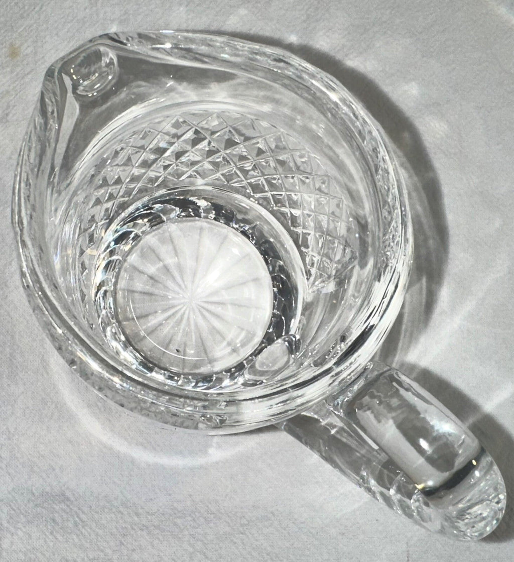 Waterford Crystal Alana Pattern Creamer 4" Pitcher Made in Ireland - AntiquesEtceteraWaterford Crystal Alana Pattern Creamer 4" Pitcher Made in IrelandWaterfordAntiquesEtcetera