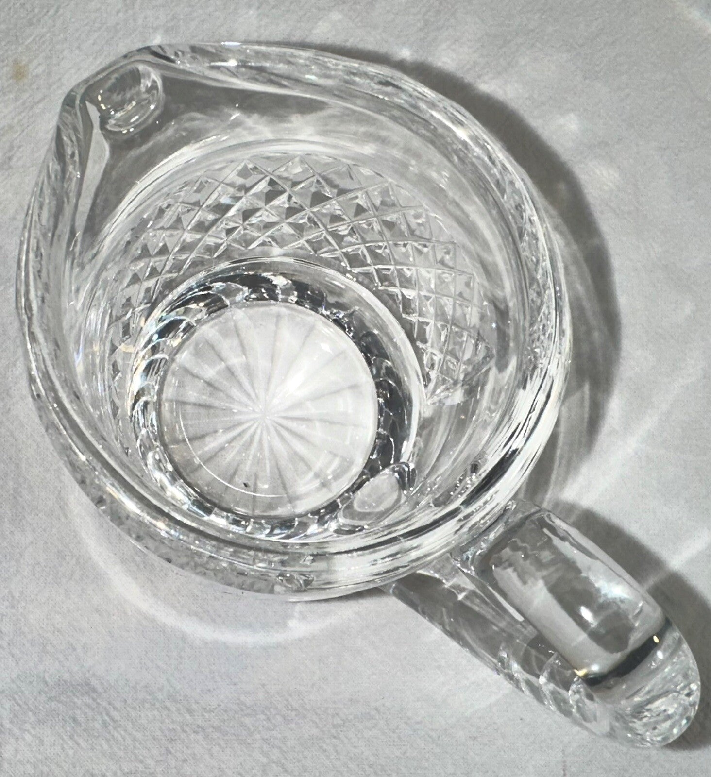 Waterford Crystal Alana Pattern Creamer 4" Pitcher Made in Ireland - AntiquesEtceteraWaterford Crystal Alana Pattern Creamer 4" Pitcher Made in IrelandWaterfordAntiquesEtcetera