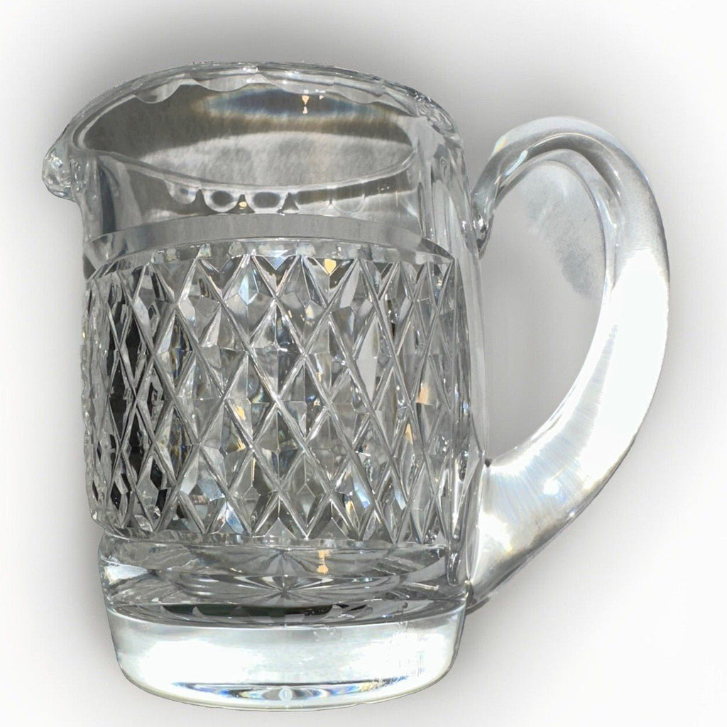 Waterford Crystal Alana Pattern Creamer 4" Pitcher Made in Ireland - AntiquesEtceteraWaterford Crystal Alana Pattern Creamer 4" Pitcher Made in IrelandWaterfordAntiquesEtcetera