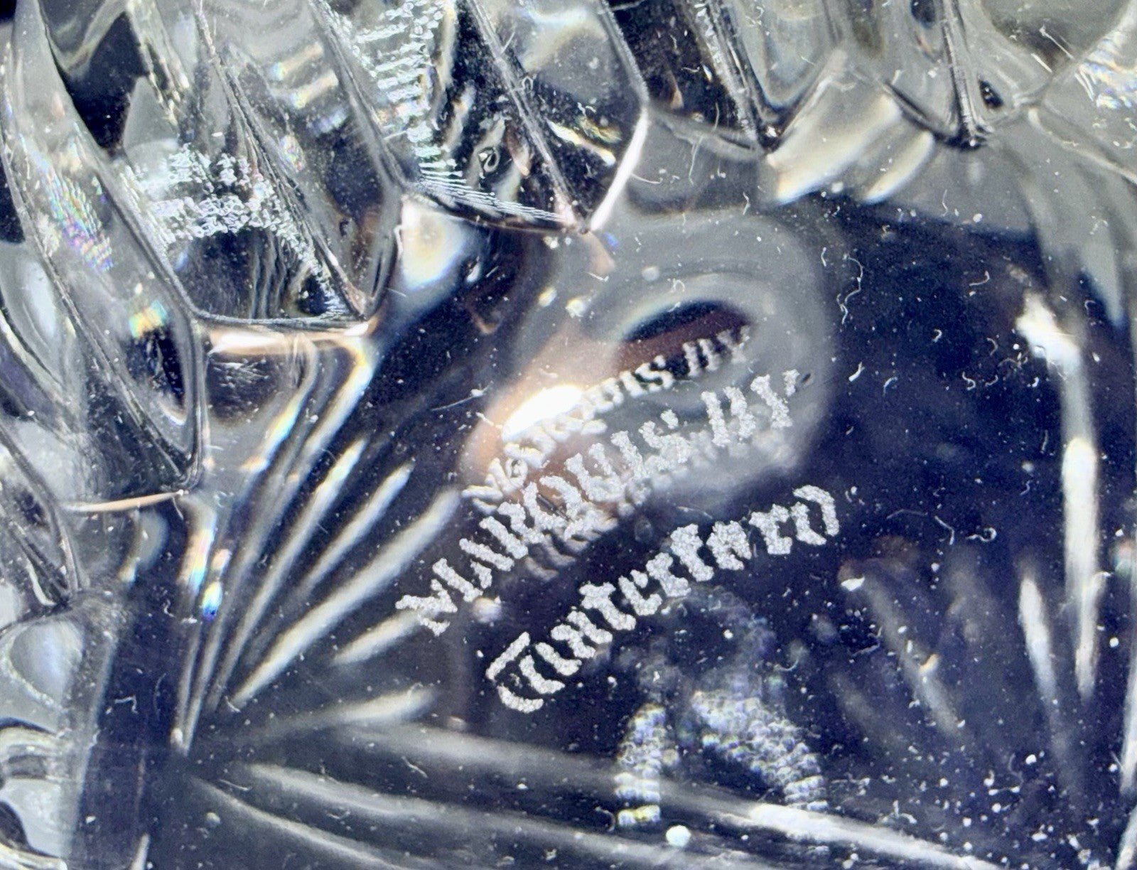 Waterford Crystal Calais Perfume Bottle with Stopper Lovely No Chips - AntiquesEtceteraWaterford Crystal Calais Perfume Bottle with Stopper Lovely No ChipsWaterfordAntiquesEtcetera
