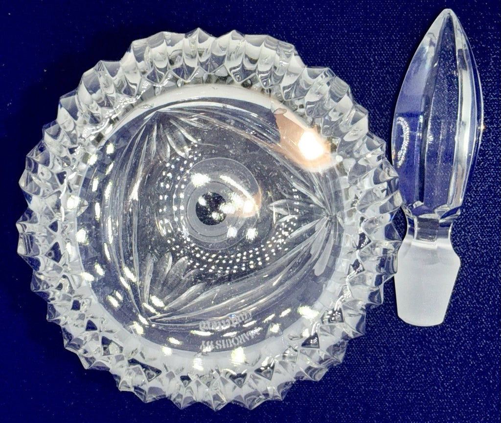 Waterford Crystal Calais Perfume Bottle with Stopper Lovely No Chips - AntiquesEtceteraWaterford Crystal Calais Perfume Bottle with Stopper Lovely No ChipsWaterfordAntiquesEtcetera