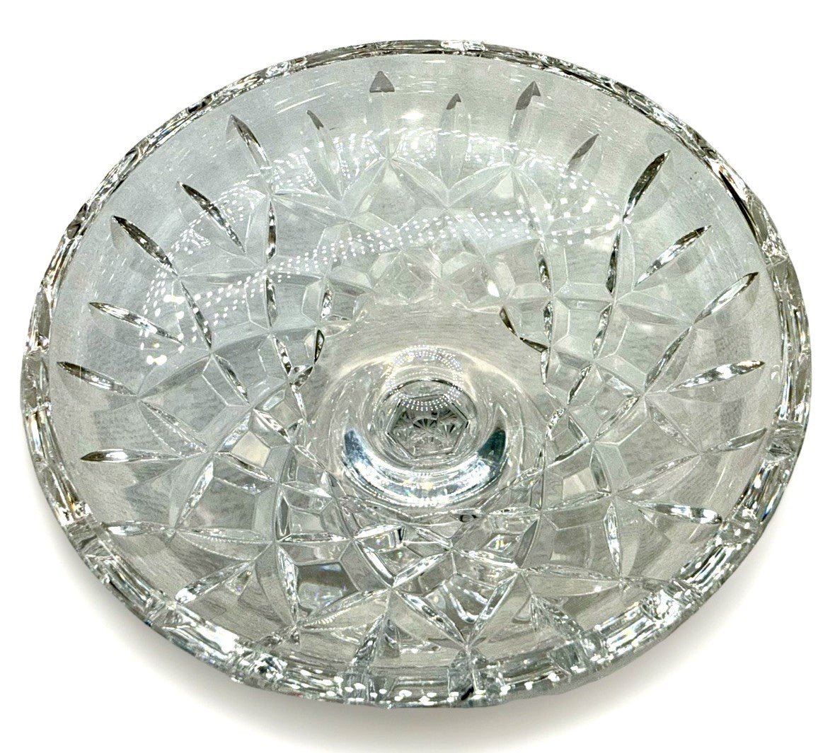 Waterford Crystal Compote Suffolk Collection 5 1/4" x 5 3/4" Diamonds and Prisms - AntiquesEtceteraWaterford Crystal Compote Suffolk Collection 5 1/4" x 5 3/4" Diamonds and PrismsWaterfordAntiquesEtcetera