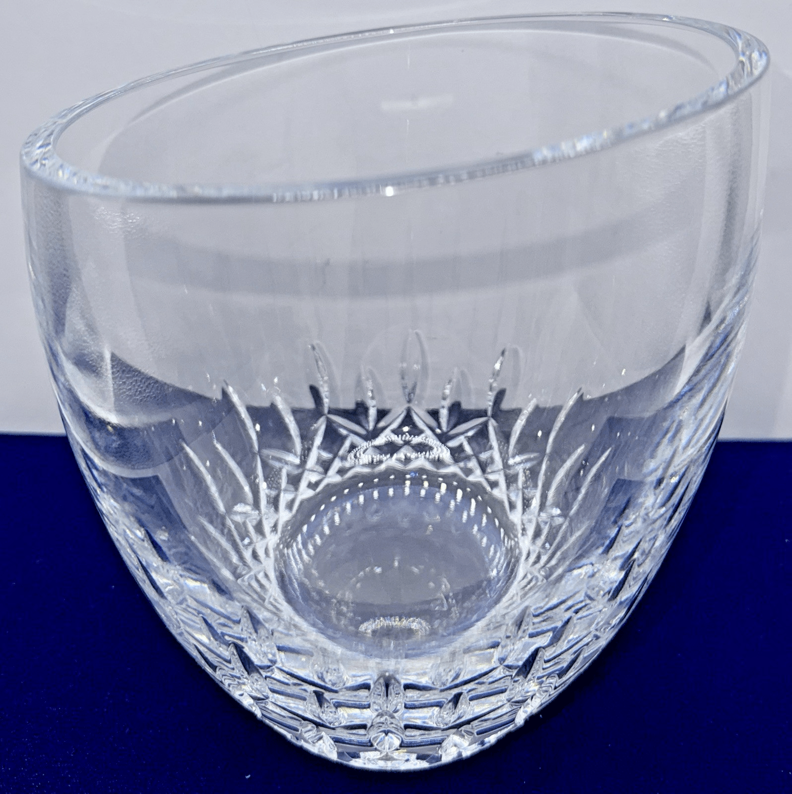 Waterford Crystal Lismore Essence Ice Bucket Blown Heavy Elegant Glass 7.75x6.5 - AntiquesEtceteraWaterford Crystal Lismore Essence Ice Bucket Blown Heavy Elegant Glass 7.75x6.5WaterfordAntiquesEtcetera
