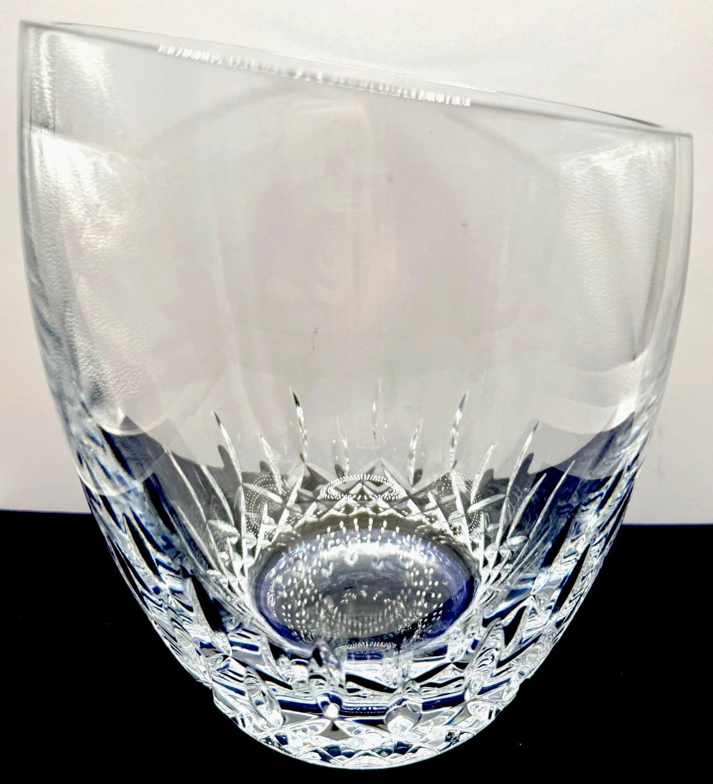 Waterford Crystal Lismore Essence Ice Bucket Blown Heavy Elegant Glass 7.75x6.5 - AntiquesEtceteraWaterford Crystal Lismore Essence Ice Bucket Blown Heavy Elegant Glass 7.75x6.5WaterfordAntiquesEtcetera