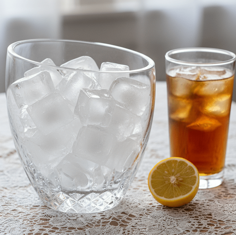 Waterford Crystal Lismore Essence Ice Bucket Blown Heavy Elegant Glass 7.75x6.5 - AntiquesEtceteraWaterford Crystal Lismore Essence Ice Bucket Blown Heavy Elegant Glass 7.75x6.5WaterfordAntiquesEtcetera