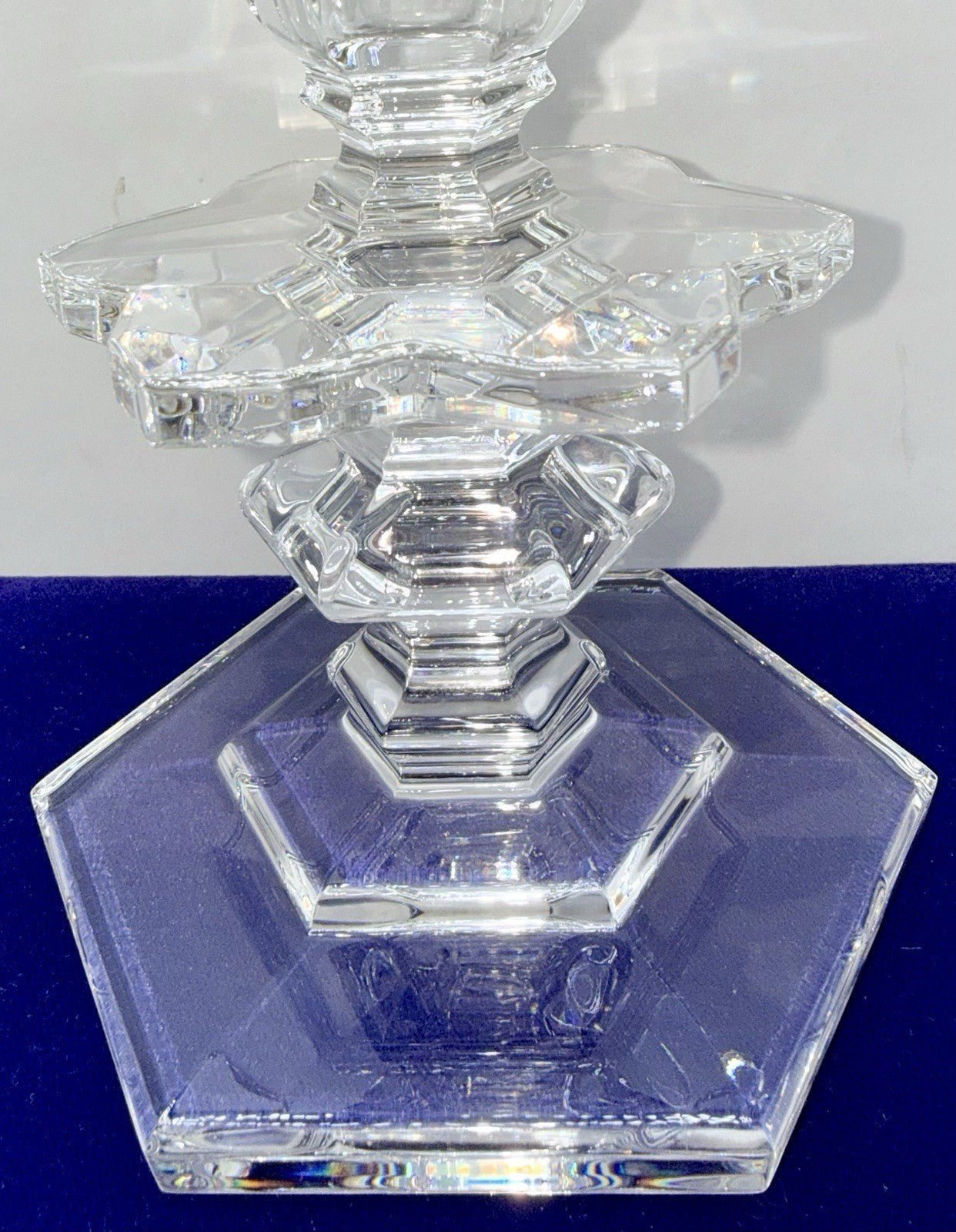 Waterford Crystal PARADISIO Candlestick Candle Holder Discont. Short Production - AntiquesEtceteraWaterford Crystal PARADISIO Candlestick Candle Holder Discont. Short ProductionWaterfordAntiquesEtcetera