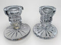 Waterford Crystal Taper Candlestick Holders 3 1/2” Blarney Motif Vintage - AntiquesEtceteraWaterford Crystal Taper Candlestick Holders 3 1/2” Blarney Motif VintageWaterfordAntiquesEtcetera