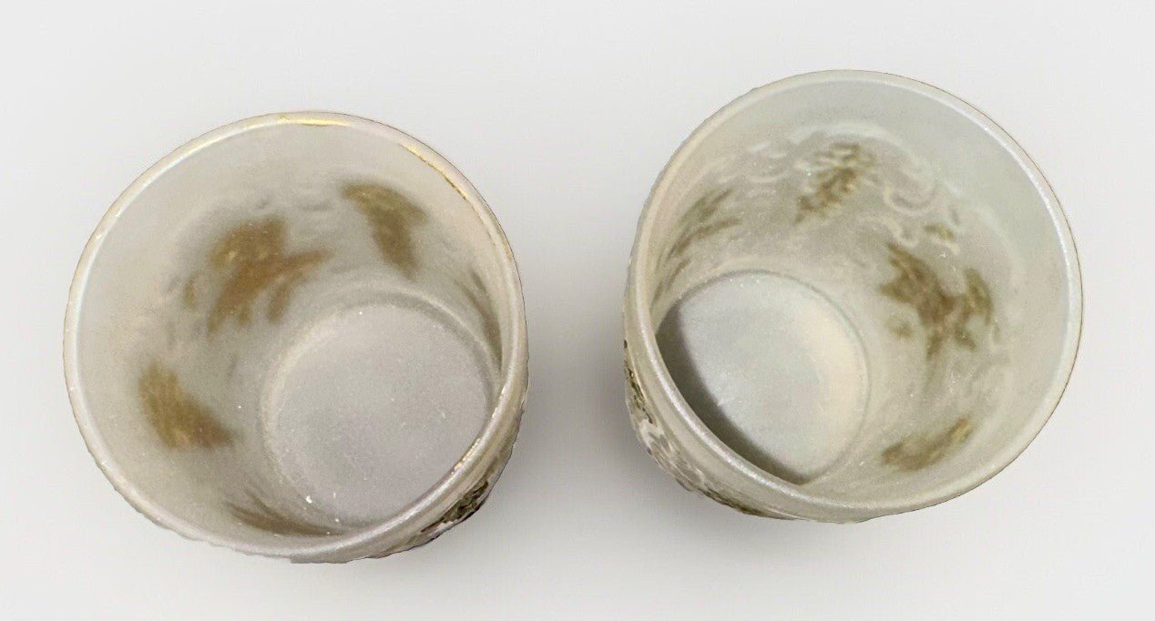 Wild Rose & Bowknot Sultan OMN Creamer Sugar Tumblers Minnesota Glass Museum - AntiquesEtceteraWild Rose & Bowknot Sultan OMN Creamer Sugar Tumblers Minnesota Glass MuseumAntiquesEtceteraAntiquesEtcetera