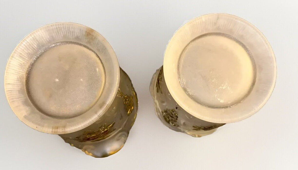 Wild Rose & Bowknot Sultan OMN Creamer Sugar Tumblers Minnesota Glass Museum - AntiquesEtceteraWild Rose & Bowknot Sultan OMN Creamer Sugar Tumblers Minnesota Glass MuseumAntiquesEtceteraAntiquesEtcetera