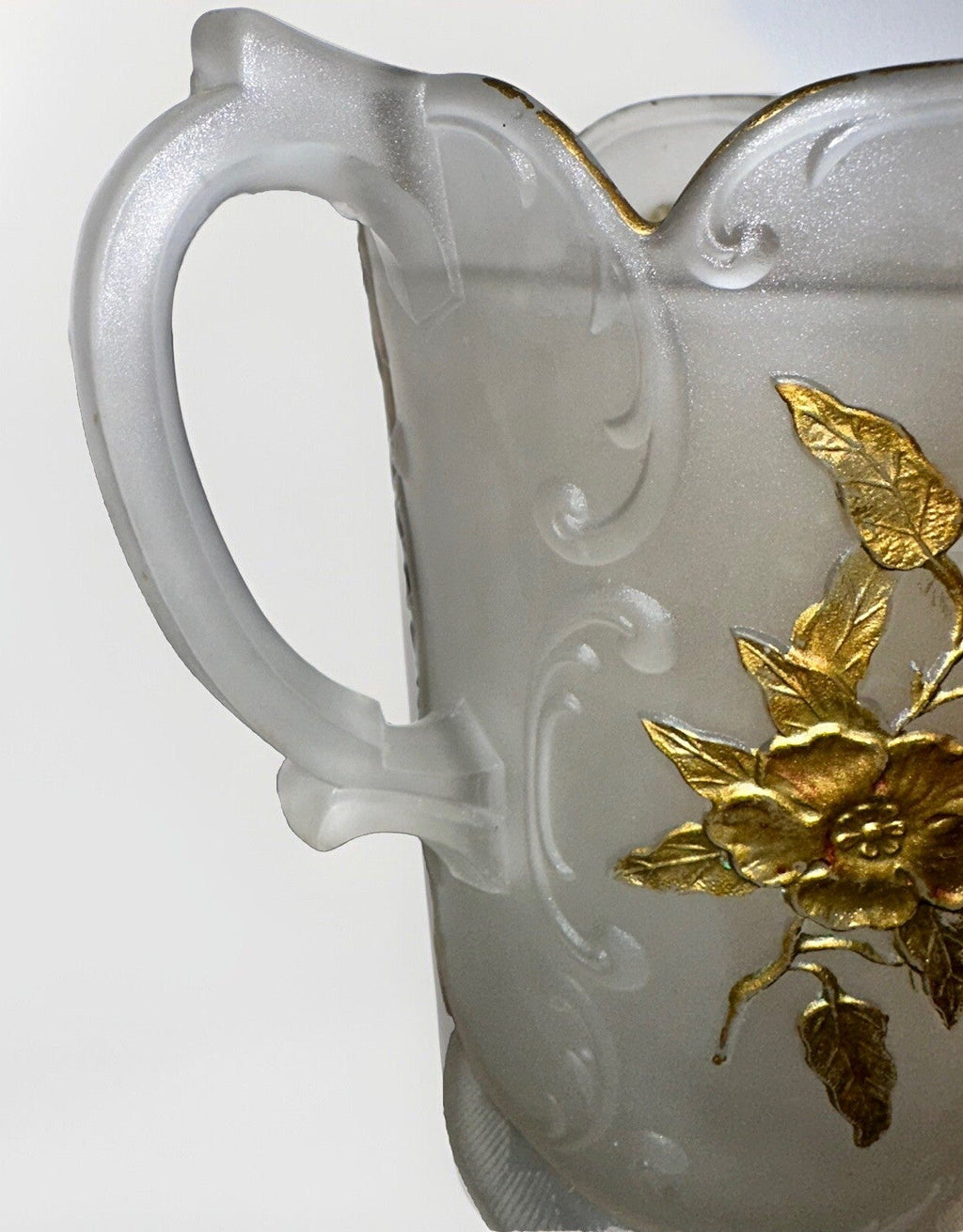 Wild Rose & Bowknot Sultan OMN Pitcher Antique McKee Minnesota Glass Museum - AntiquesEtceteraWild Rose & Bowknot Sultan OMN Pitcher Antique McKee Minnesota Glass MuseumAntiquesEtceteraAntiquesEtcetera