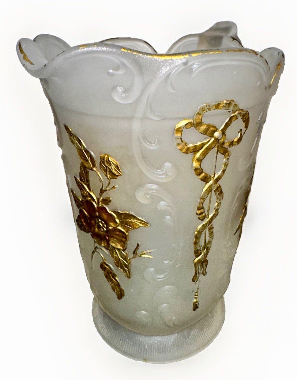 Wild Rose & Bowknot Sultan OMN Pitcher Antique McKee Minnesota Glass Museum - AntiquesEtceteraWild Rose & Bowknot Sultan OMN Pitcher Antique McKee Minnesota Glass MuseumAntiquesEtceteraAntiquesEtcetera
