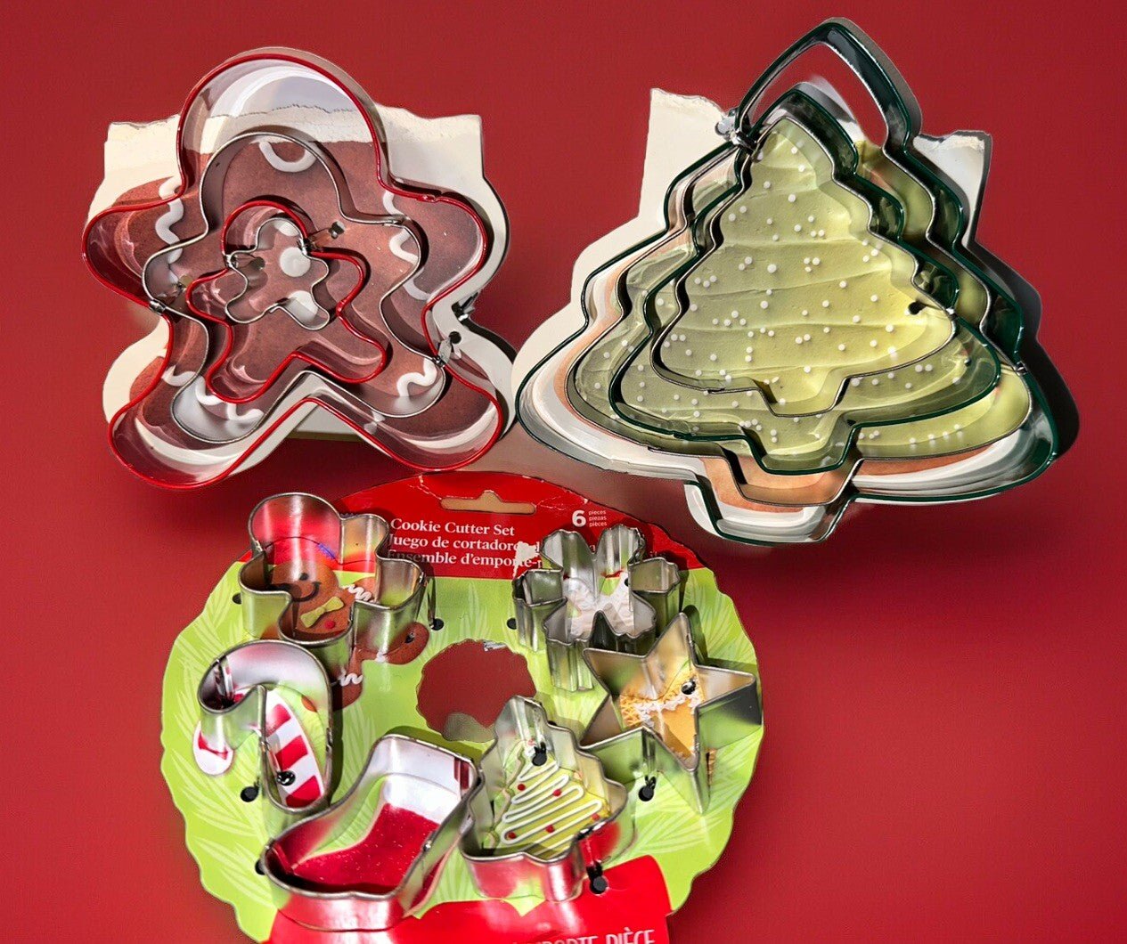 Wilton Christmas Cookie Cutters 14 Total with Gingerbread Men and Holiday Trees - AntiquesEtceteraWilton Christmas Cookie Cutters 14 Total with Gingerbread Men and Holiday TreesWiltonAntiquesEtcetera