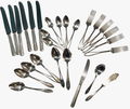 Wm Rogers X12 Pat '18 Silverplate Flatware Set Service for 6 Insico Knife Blades - AntiquesEtceteraWm Rogers X12 Pat '18 Silverplate Flatware Set Service for 6 Insico Knife BladesWm. A RogersAntiquesEtcetera
