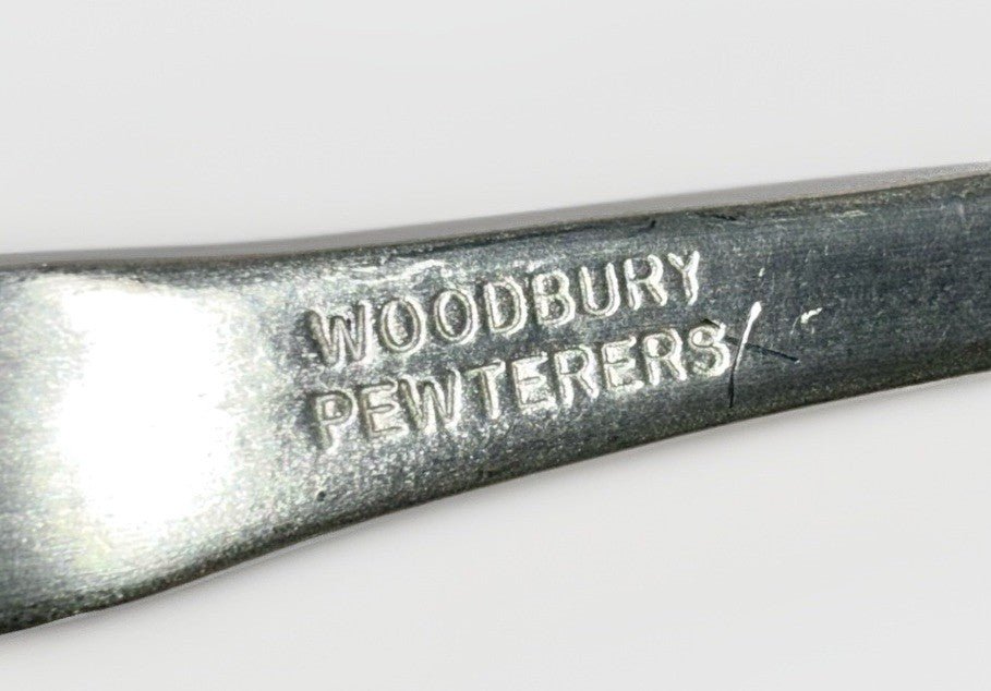 Woodbury Pewterers Pewter Gravy Ladle with Seashell Handle Danforth Collection - AntiquesEtceteraWoodbury Pewterers Pewter Gravy Ladle with Seashell Handle Danforth CollectionWoodbury PewterersAntiquesEtcetera