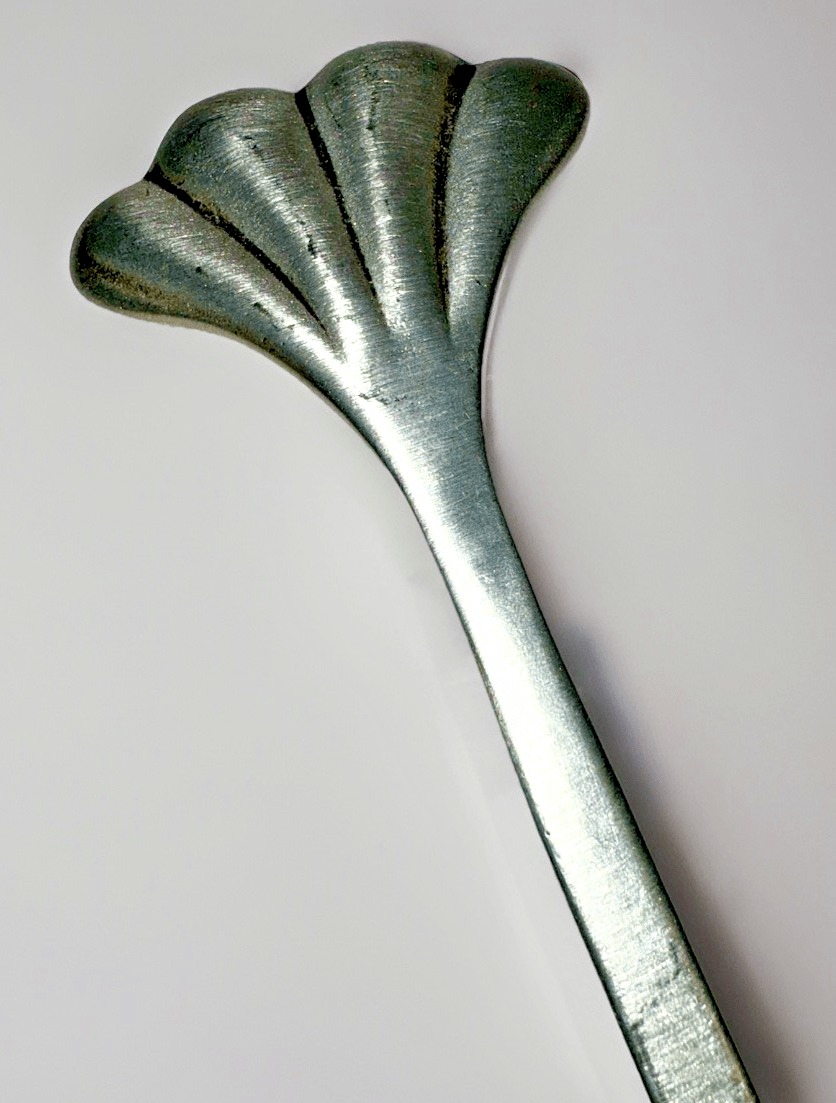 Woodbury Pewterers Pewter Gravy Ladle with Seashell Handle Danforth Collection - AntiquesEtceteraWoodbury Pewterers Pewter Gravy Ladle with Seashell Handle Danforth CollectionWoodbury PewterersAntiquesEtcetera