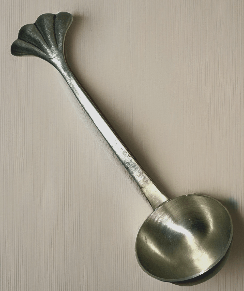 Woodbury Pewterers Pewter Gravy Ladle with Seashell Handle Danforth Collection - AntiquesEtceteraWoodbury Pewterers Pewter Gravy Ladle with Seashell Handle Danforth CollectionWoodbury PewterersAntiquesEtcetera