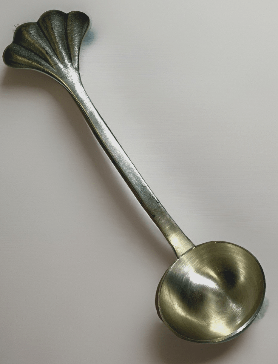 Woodbury Pewterers Pewter Gravy Ladle with Seashell Handle Danforth Collection - AntiquesEtceteraWoodbury Pewterers Pewter Gravy Ladle with Seashell Handle Danforth CollectionWoodbury PewterersAntiquesEtcetera