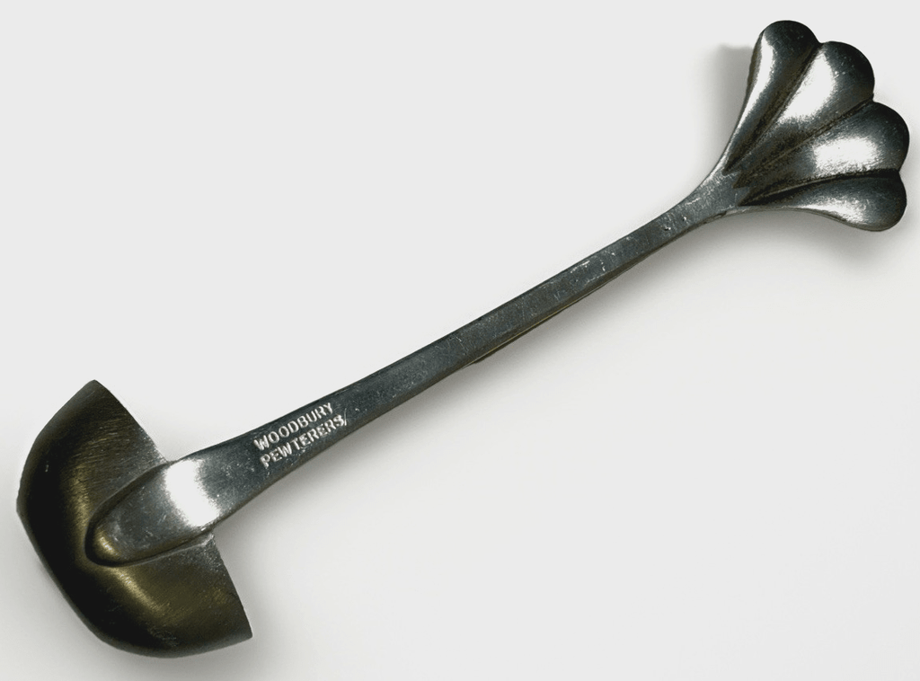 Woodbury Pewterers Pewter Gravy Ladle with Seashell Handle Danforth Collection - AntiquesEtceteraWoodbury Pewterers Pewter Gravy Ladle with Seashell Handle Danforth CollectionWoodbury PewterersAntiquesEtcetera
