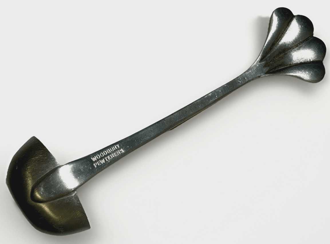 Woodbury Pewterers Pewter Gravy Ladle with Seashell Handle Danforth Collection - AntiquesEtceteraWoodbury Pewterers Pewter Gravy Ladle with Seashell Handle Danforth CollectionWoodbury PewterersAntiquesEtcetera